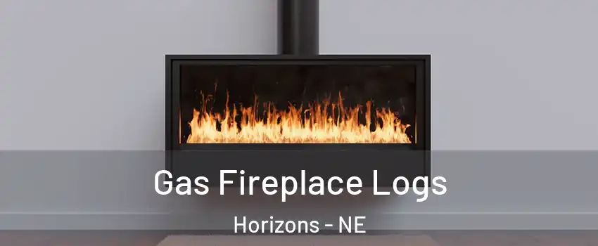 Gas Fireplace Logs Horizons - NE
