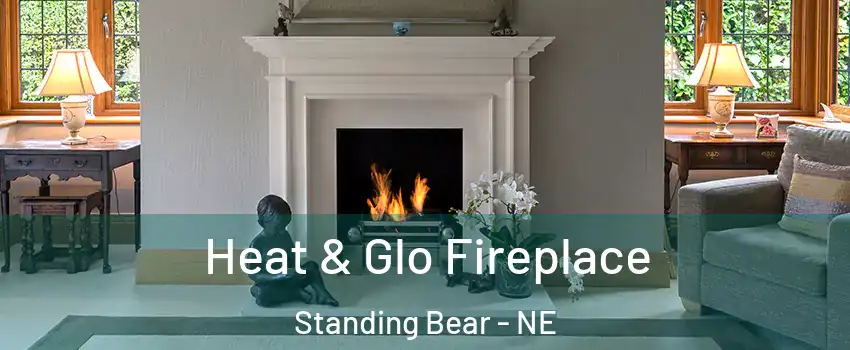 Heat & Glo Fireplace Standing Bear - NE