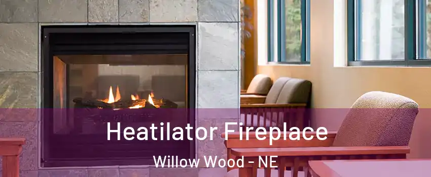 Heatilator Fireplace Willow Wood - NE