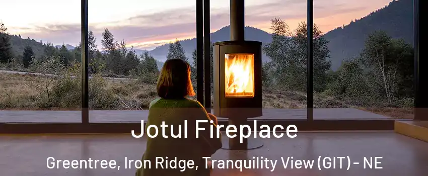 Jotul Fireplace Greentree, Iron Ridge, Tranquility View (GIT) - NE
