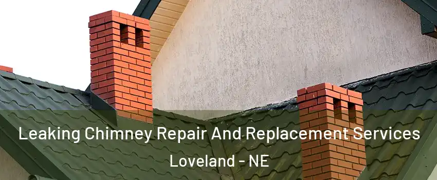 Leaking Chimney Repair And Replacement Services Loveland - NE