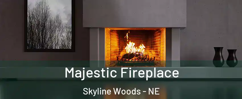 Majestic Fireplace Skyline Woods - NE
