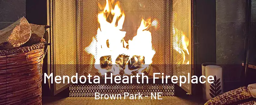 Mendota Hearth Fireplace Brown Park - NE