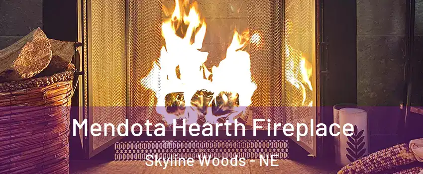 Mendota Hearth Fireplace Skyline Woods - NE
