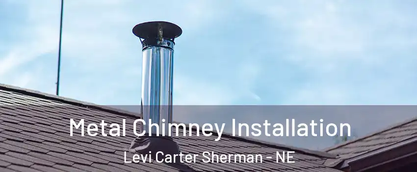 Metal Chimney Installation Levi Carter Sherman - NE