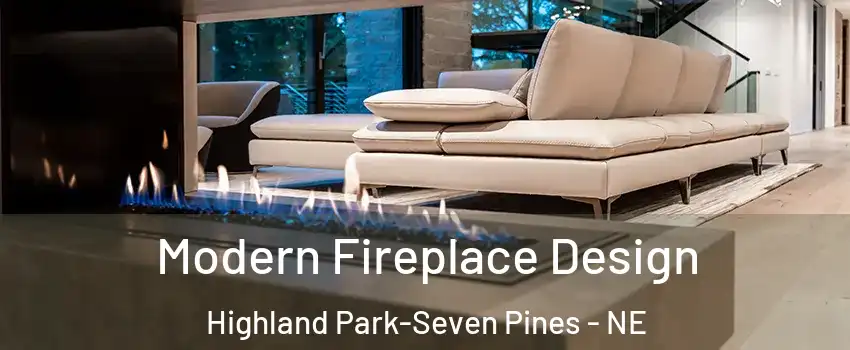 Modern Fireplace Design Highland Park-Seven Pines - NE