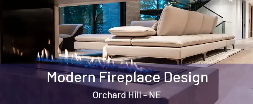 Modern Fireplace Design Orchard Hill - NE