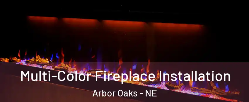 Multi-Color Fireplace Installation Arbor Oaks - NE
