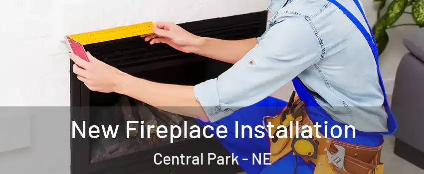 New Fireplace Installation Central Park - NE