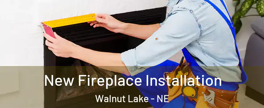 New Fireplace Installation Walnut Lake - NE