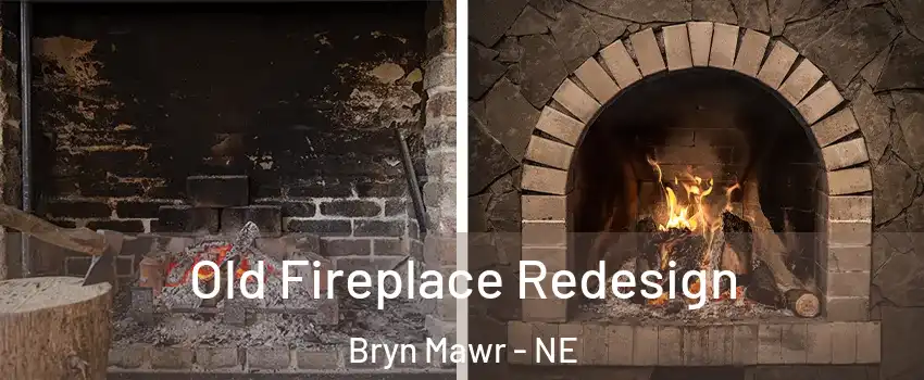 Old Fireplace Redesign Bryn Mawr - NE