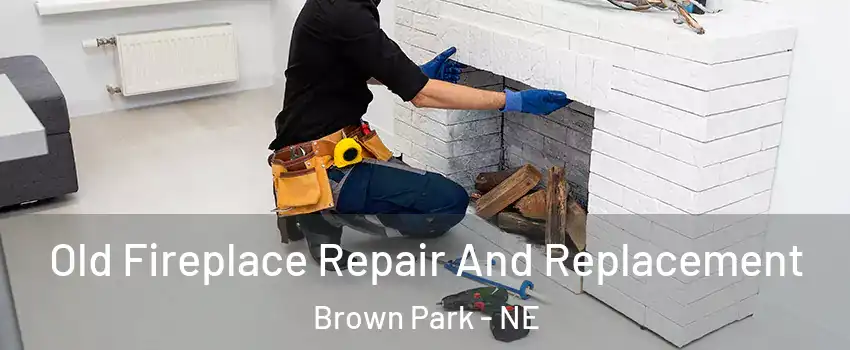 Old Fireplace Repair And Replacement Brown Park - NE