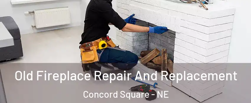 Old Fireplace Repair And Replacement Concord Square - NE