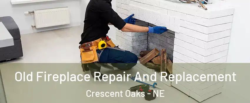 Old Fireplace Repair And Replacement Crescent Oaks - NE