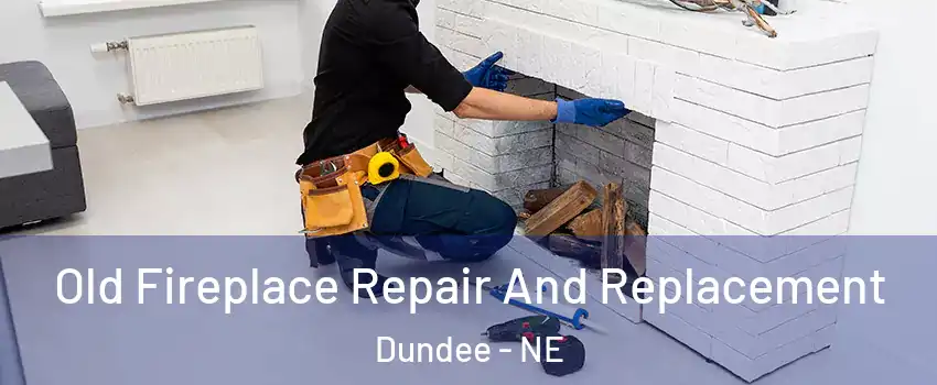 Old Fireplace Repair And Replacement Dundee - NE