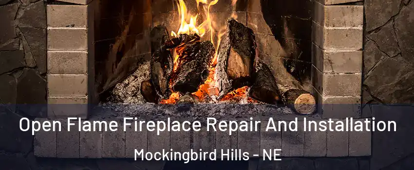 Open Flame Fireplace Repair And Installation Mockingbird Hills - NE