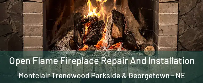 Open Flame Fireplace Repair And Installation Montclair Trendwood Parkside & Georgetown - NE