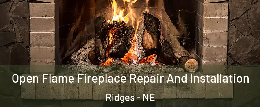 Open Flame Fireplace Repair And Installation Ridges - NE