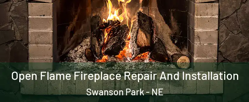 Open Flame Fireplace Repair And Installation Swanson Park - NE