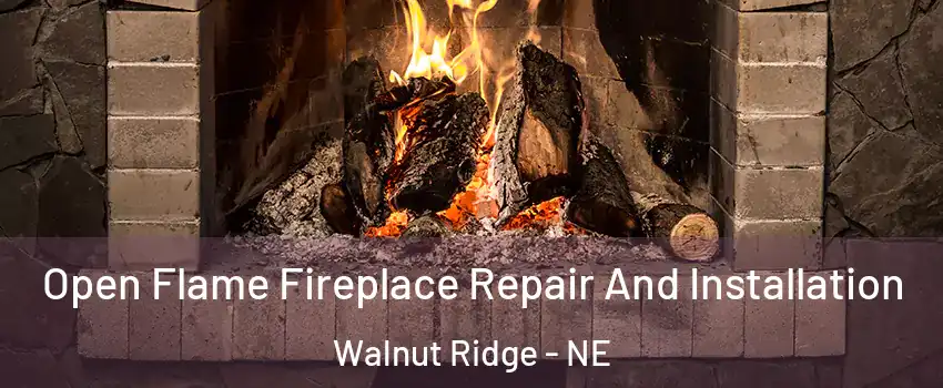 Open Flame Fireplace Repair And Installation Walnut Ridge - NE