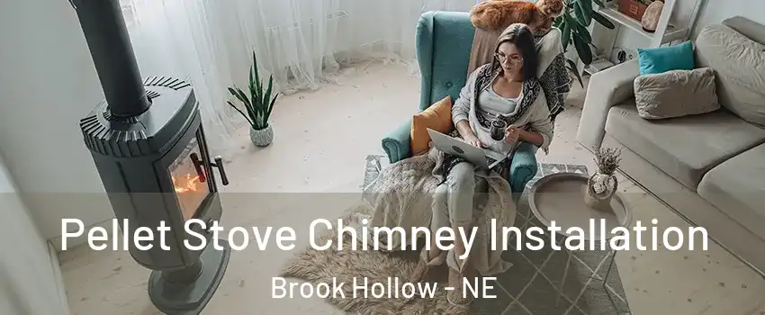 Pellet Stove Chimney Installation Brook Hollow - NE