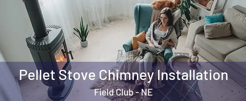 Pellet Stove Chimney Installation Field Club - NE