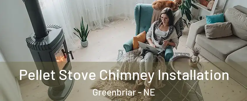 Pellet Stove Chimney Installation Greenbriar - NE