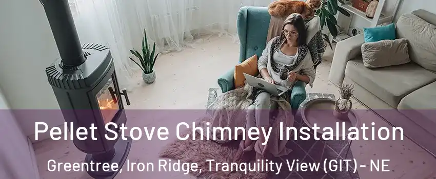 Pellet Stove Chimney Installation Greentree, Iron Ridge, Tranquility View (GIT) - NE