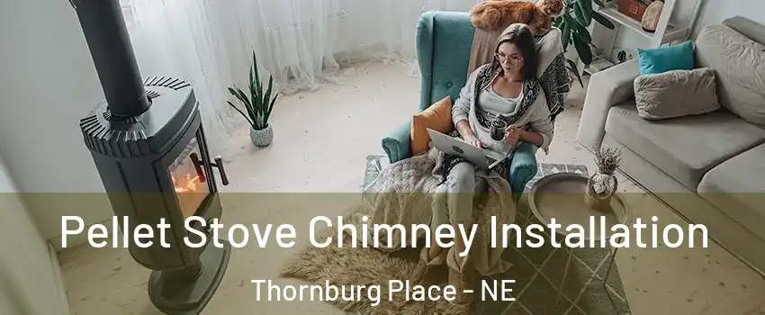 Pellet Stove Chimney Installation Thornburg Place - NE