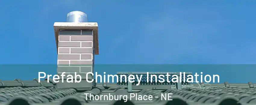 Prefab Chimney Installation Thornburg Place - NE