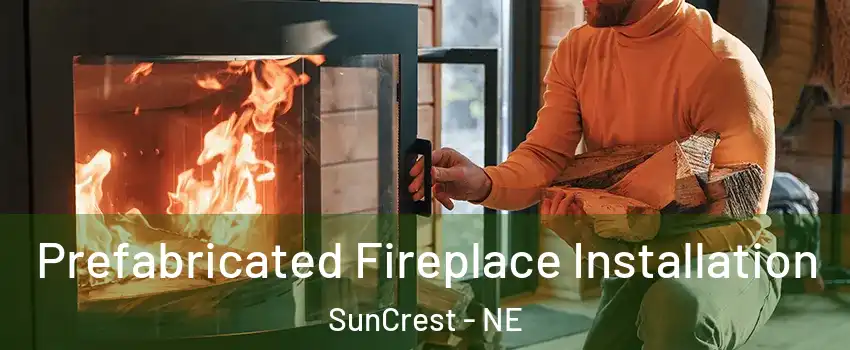 Prefabricated Fireplace Installation SunCrest - NE