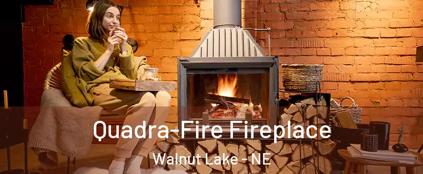 Quadra-Fire Fireplace Walnut Lake - NE