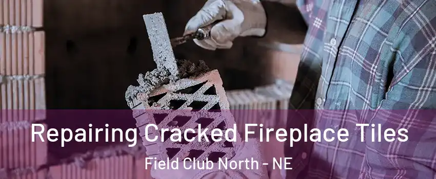 Repairing Cracked Fireplace Tiles Field Club North - NE