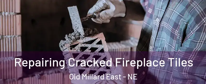 Repairing Cracked Fireplace Tiles Old Millard East - NE