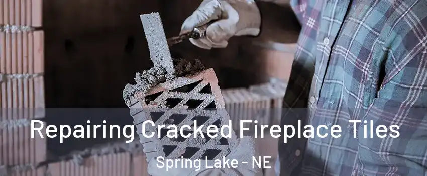 Repairing Cracked Fireplace Tiles Spring Lake - NE