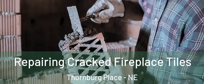 Repairing Cracked Fireplace Tiles Thornburg Place - NE