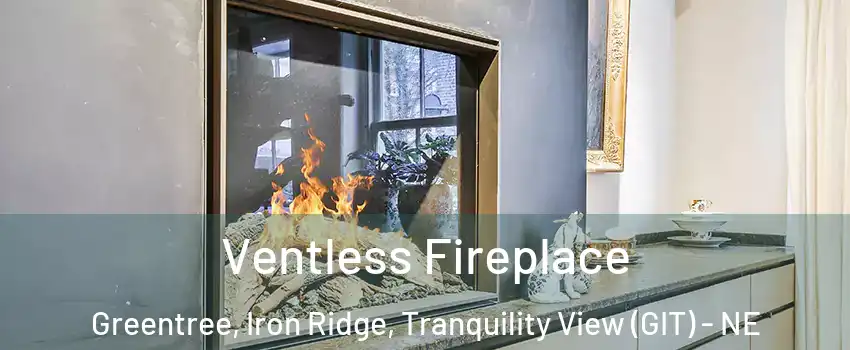 Ventless Fireplace Greentree, Iron Ridge, Tranquility View (GIT) - NE