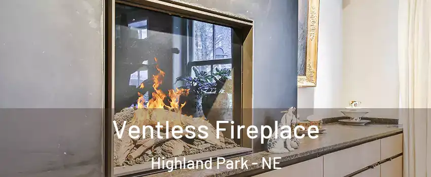 Ventless Fireplace Highland Park - NE