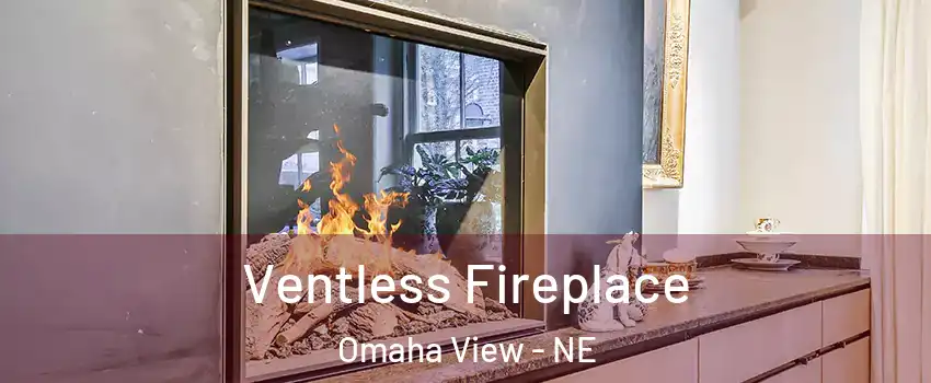 Ventless Fireplace Omaha View - NE