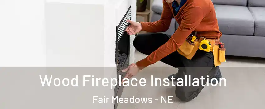 Wood Fireplace Installation Fair Meadows - NE